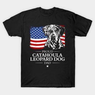 Proud Catahoula Leopard Dog Dad T-Shirt